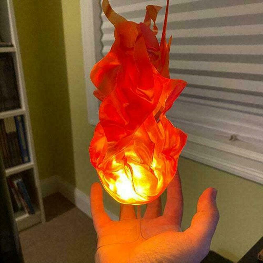 Cosplay Fireball Prop - Halloween Decor Rekwisieten Simulatie Drijvende Vuurballamp