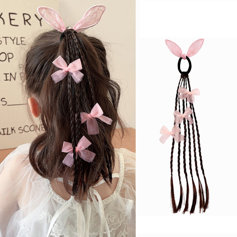 Cosplay Prop Bow - 1PC Meisjes Boog Konijnenoren Pruiken Paardenstaart