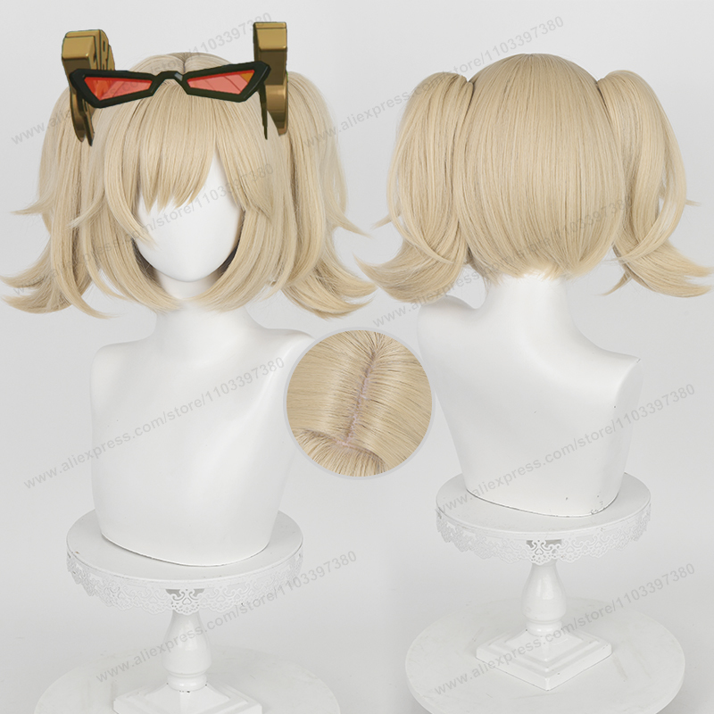 Burnice Cosplay Prop - ZZZ Burnice Whita Cosplay Pruik 28