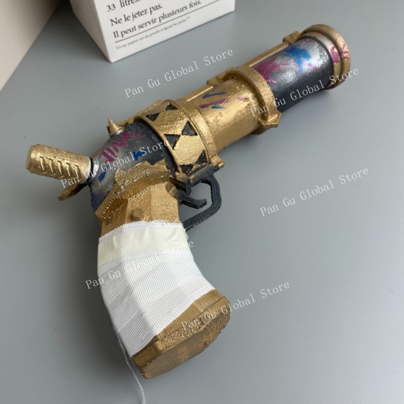 Cosplay Prop Display - 28 cm/11.02in Jinx Pistool Aangepaste 3D