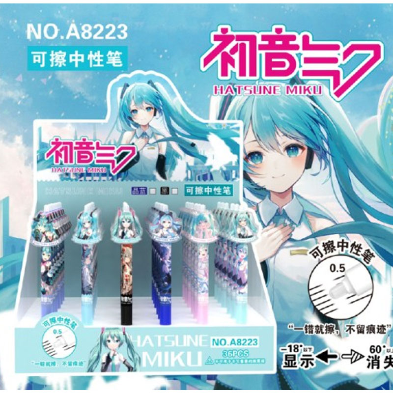 Easy Cosplay Prop - 2/4/6PCS voor Hatsune Miku student briefpapier