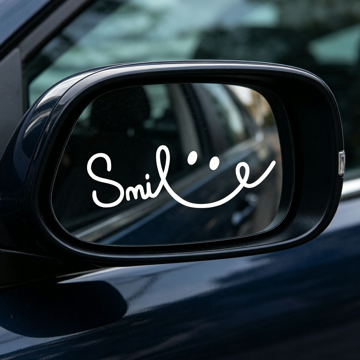 Worbla Thermoplastic - Smile vinyl sticker, waterdichte sticker, geschikt