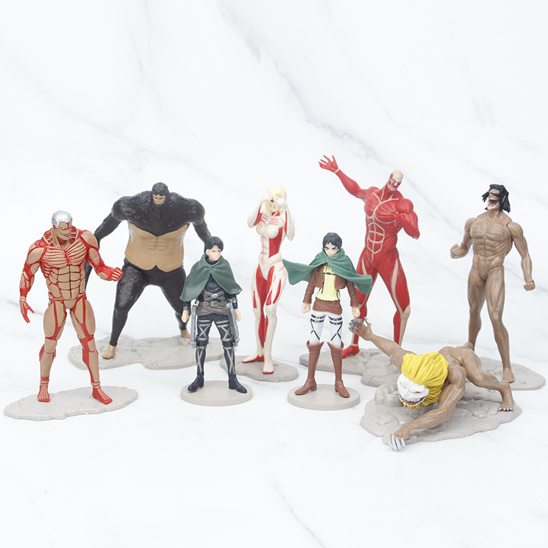 Kotobukiya Artfx - 8 stks Aanval op Titan Anime