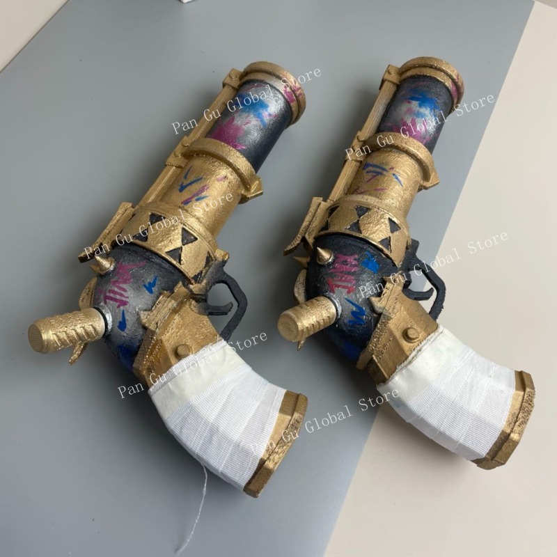 28 cm/11.02in Jinx Pistool Aan - Cosplay Prop Display recensie en prijs
