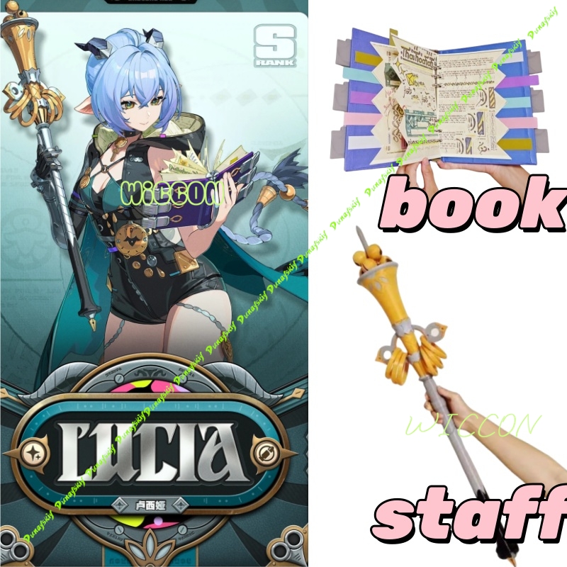 Zenless Zone Zero Lucia Cospla - Cosplay Prop Book recensie en prijs