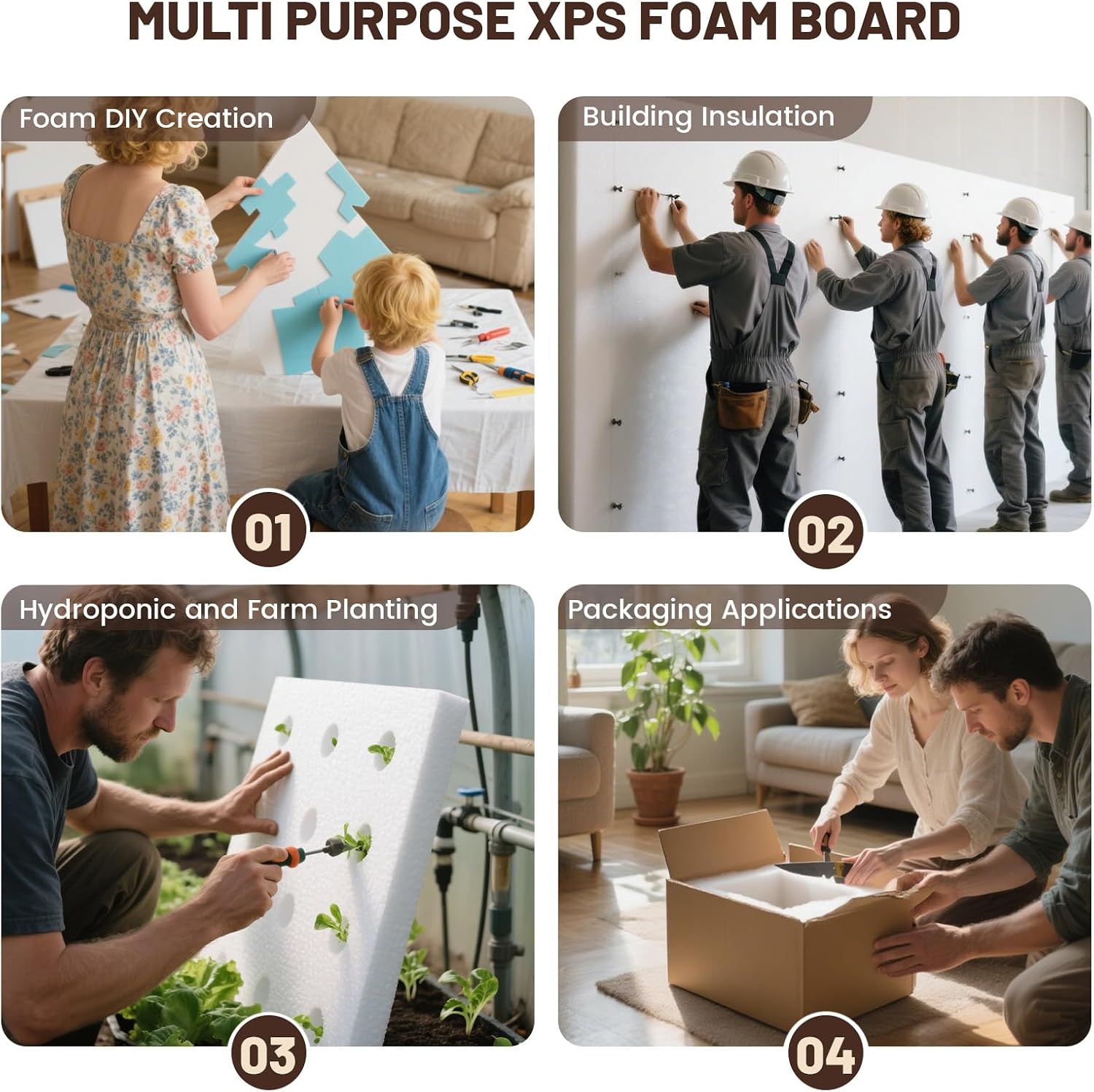 Hoge dichtheid XPS grote schui - Cosplay Prop Foam Board recensie en prijs