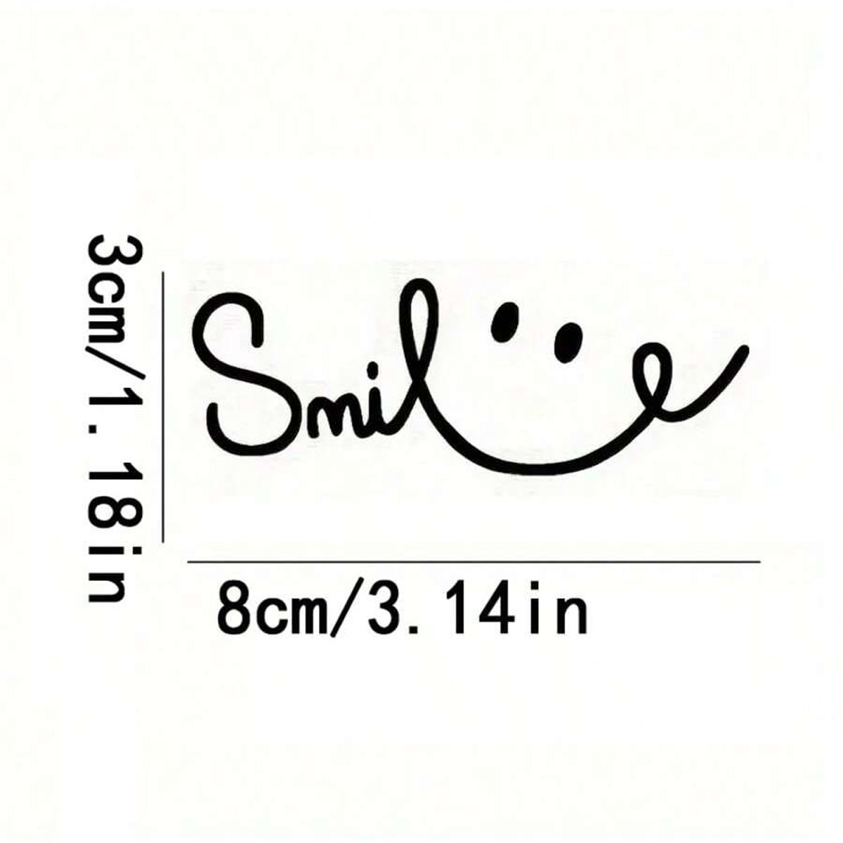Smile vinyl sticker, waterdich - Worbla Thermoplastic recensie en prijs