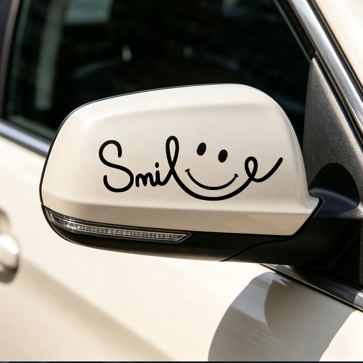 Smile vinyl sticker, waterdich - Worbla Thermoplastic recensie en prijs